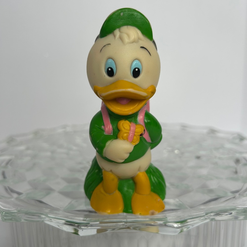 Vintage Disney Huey‎ Dewey and Louie Figurine PVC 1986 Collectible Toy